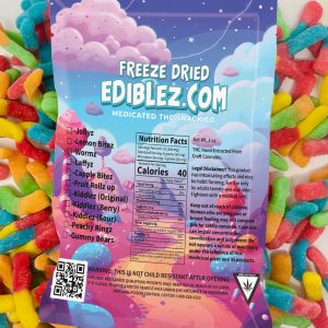 THC Infused Freeze Dried Infused Wormz