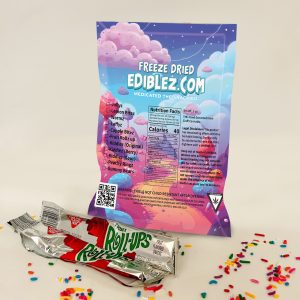 THC Infused Freeze Dried Infused Fruit Rollz Up