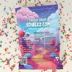 THC Infused Freeze Dried Cluster Bites